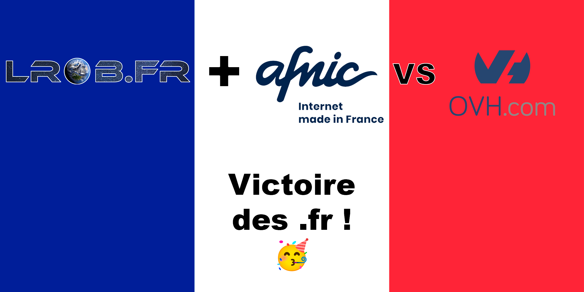 J&rsquo;ai fait corriger un bug interne d&rsquo;OVH sur les domaines .fr