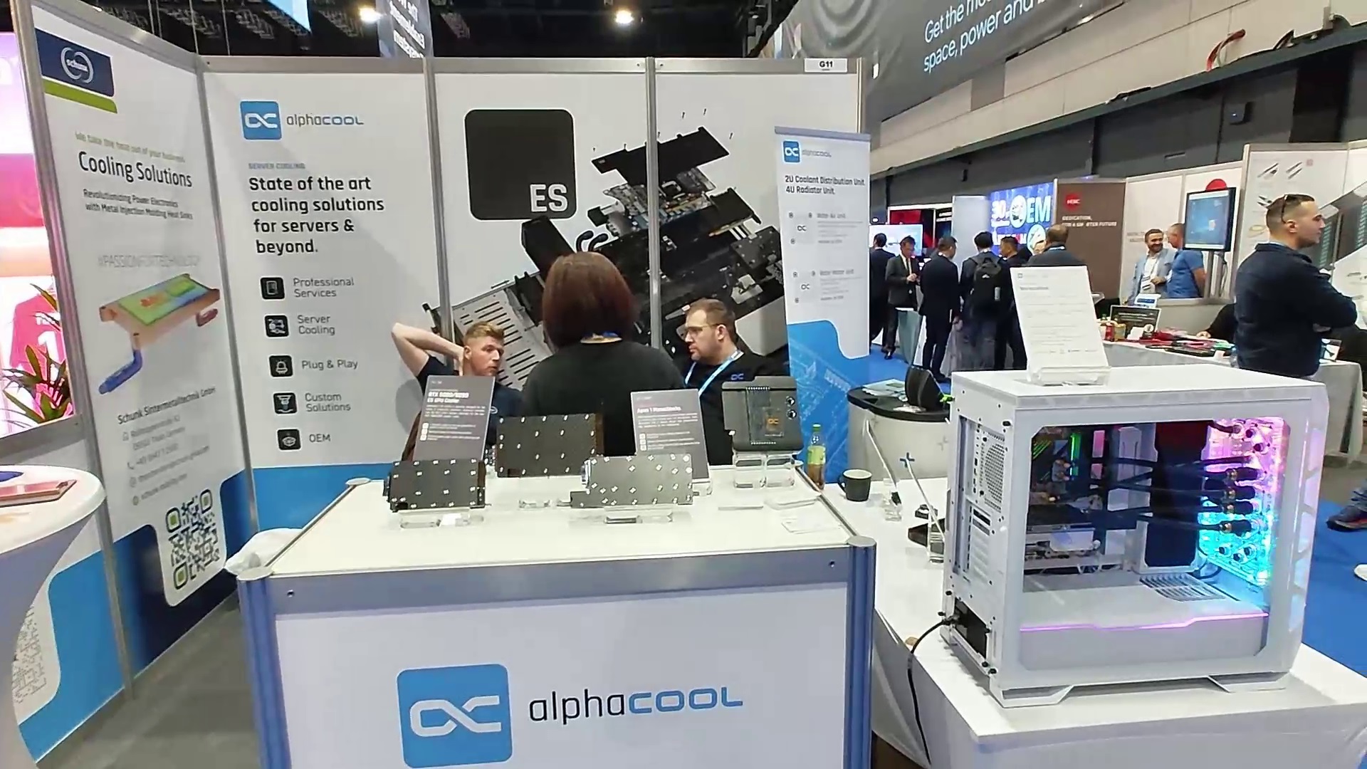 Des workstations à watercooling – Alphacool – CloudFest 2025